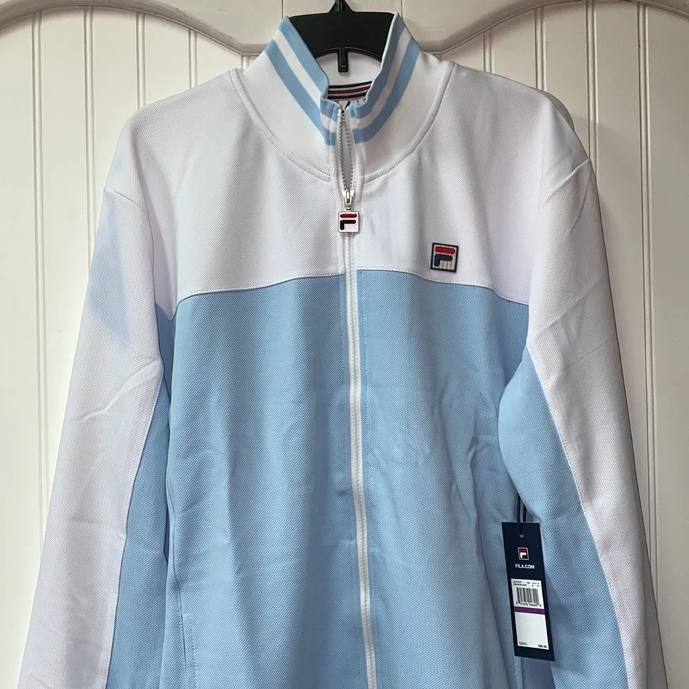 Fila Tiebreaker Track Jacket XXL L New NWT - Picture 7 of 7